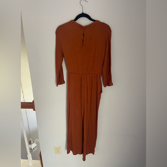 Banana Republic Cozy Dolman-Sleeve Wrap Jumpsuit Small - Picture 10 of 12